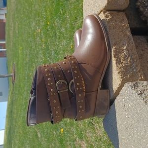 Jolimall Brown Booties